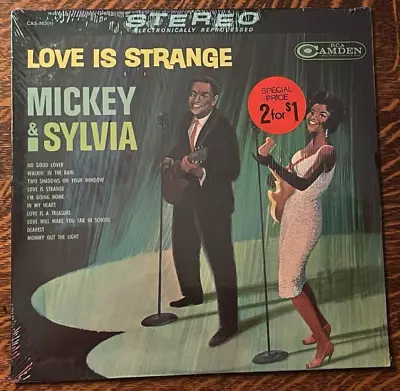 Sealed** 12  Lp~ Mickey & Sylvia~ 1965~ Love Is Strange **mnt** • $59.99