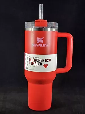 Valentines Day Target Red Stanley Cup 40 Oz Quencher H2.0 Tumbler - NEW-See Pics • $49.99