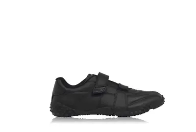  Lonsdale Fulham Trainers Junior Boy Black UK 4 EUR 36.5 US 4.5Y*REFCRS371 • £20.99