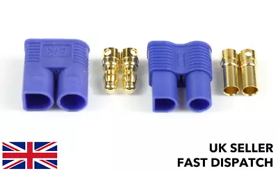 EC3 (3.5mm Bullet/banana) Male Female Connectors/Plugs Housing 12v 24v RC LiPo • £3.50