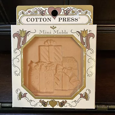 VTG 96’ Cotton Press Mini Mold AMACO Christmas Gifts Paper Cookies Wax Clay New • $16.50