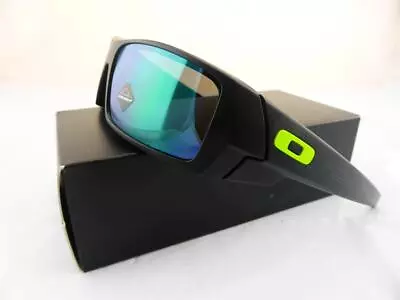 $199 • Buy Oakley GASCAN Sunglasses Matte Black - POLARISED Prizm Jade Lenses - 9014-B6