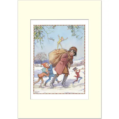 Brownies Christmas Mail - Margaret Tarrant - Medici Print • $29.68