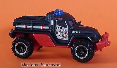 2015 Matchbox Loose Road Raider Black Urban Tactical Police Mission Force Ex • $1.75