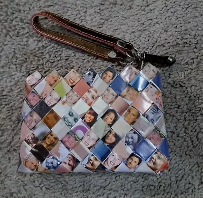 Nahui Ollin Celebrities TV Actor Wristlet Purse Clutch Bag Colorful Unique RARE • $21.99