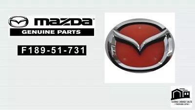 Mazda OEM  F189-51-731 2009-2015 MX-5 Miata RX-8 Front Bumper Chrome Emblem • $31.99