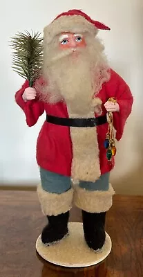 Vintage Signed Connie Krizner  German  Christmas Santa - 1994 • $95