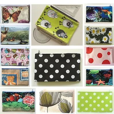 £2.20 • Buy PENCIL CASE / COSMETICS / ACESSORIES BAG - Oilcloth - *CHOOSE FROM SELECTION*