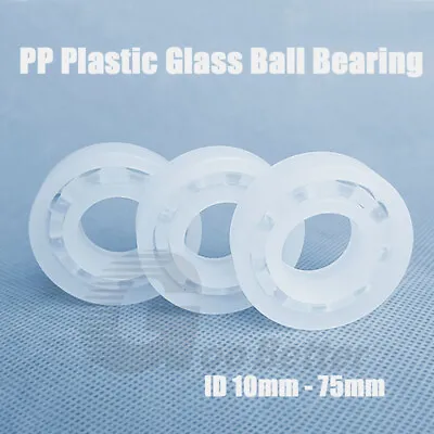 PP Plastic Ball Bearing Polypropylene Anti-Corrosive Insulating Model 603-698 • $3.32