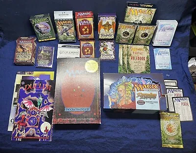VTG MTG LOT 28 Pieces: Card Boxes Instructions Storybooks [Ice Age Tempest..] • $50