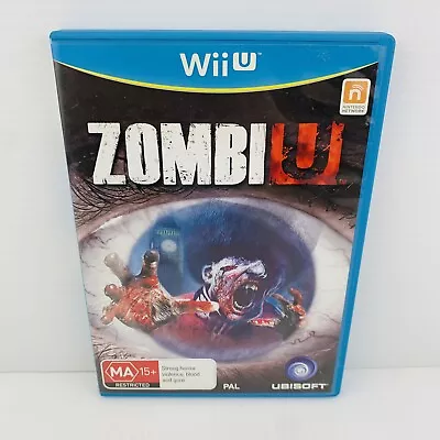 Zombi U Nintendo Wii U First Person Shooter Horror PAL Tested & Working • $19.95