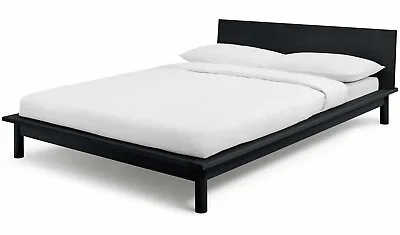 Habitat Akio Double Platform Bed Frame - Black • £184.49