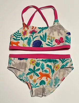 Mini Boden Girls Bikini Animal Pattern Age 4 - 5 Years • $14.95