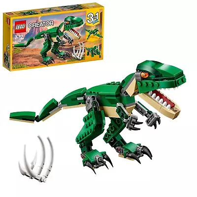 LEGO 31058 Creator Mighty Dinosaurs Toy 3 In 1 Model T. Rex Triceratops And P • $37.20