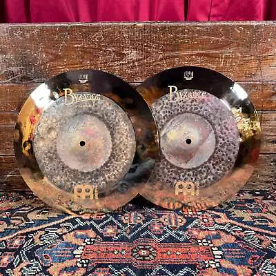 14  Meinl Byzance Dual Hi-Hat Cymbal Pair 898g/1078g *Video Demo* • $581.39
