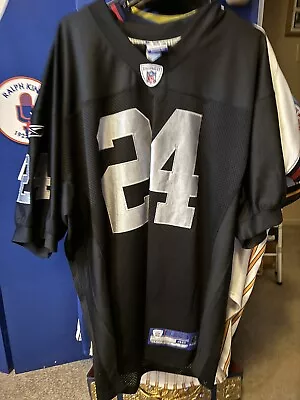 Oakland Raiders Michael Huff #24 Jersey RBK Size 48 • $65