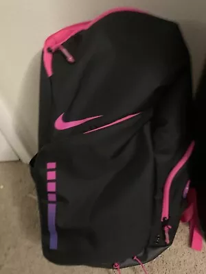 *RARE* Nike Elite Pro Basketball Backpack Pink And Black • $175
