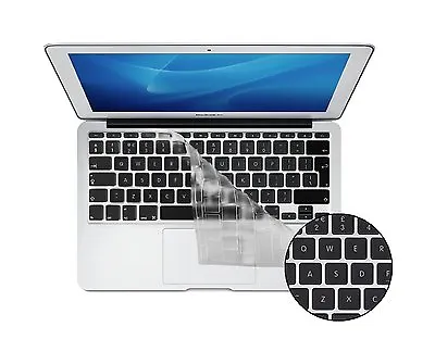 Keyboard IN Silicone Clear For Macbook Pro Air Version Italian • $21.20