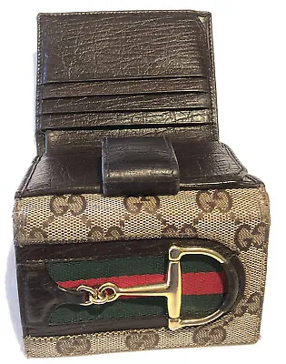 $266 • Buy Authentic Gucci Purse Folding Wallet 