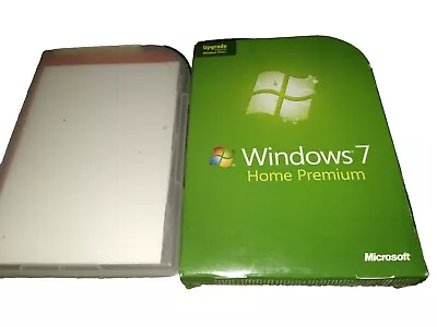 Microsoft Windows 7 Home Premium 32 & 64 Bit DVDs Upgrade W/ Key Sold As Working • $24.99