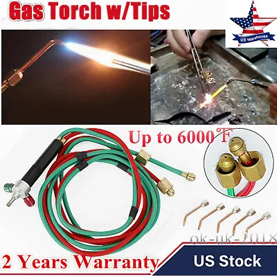 New Jewelry Jewelers Micro Mini Gas Little Torch Welding Soldering Kit 5 Tips US • $19.95