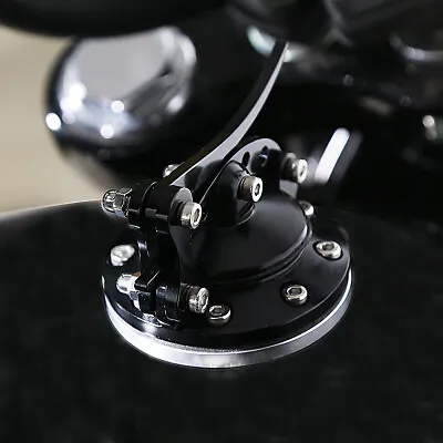 Black Quick Release Fuel Gas Tank Oil Cap For Harley Softail Street Bob 18-23 • $46.99