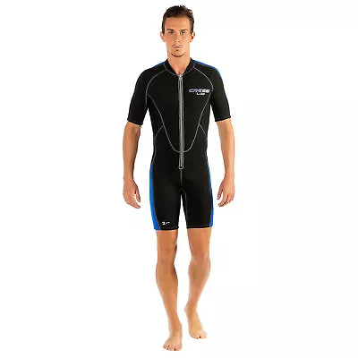 $48.95 • Buy Open Box Cressi 2mm Mens Lido Short Front Zip Wetsuit, Size: Large