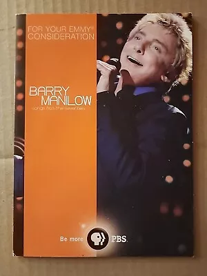 RARE BARRY MANILOW Songs From The Seventies FYC EMMY CONCERT DVD PBS LIVE • $14.79