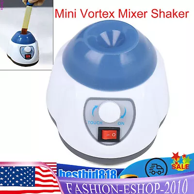Mini Vortex Mixer Shaker Oscillator Touch Mode For Chemical Laboratory 3000 RPM • $32.30