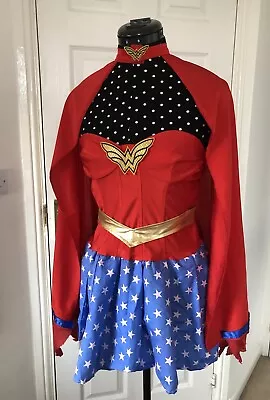 £12 • Buy Adult Superhero Wonder Woman Costume Halloween Cosplay Party Fancy Dress Outfit+