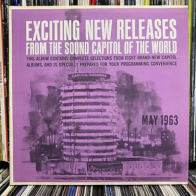 Capitol Records - Exciting New Releases May 1963 (vinyl Lp)  Rare!!!  Promo!!! • $44.99