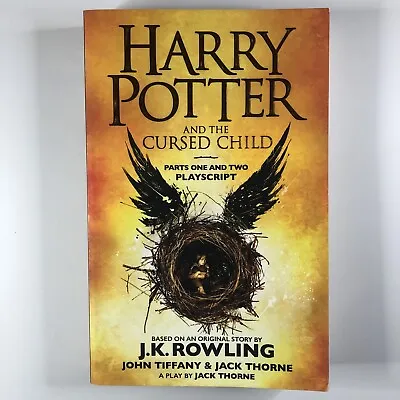 Harry Potter And The Cursed Child Parts One And Two Playscript J.K Rowling Book • $15.97