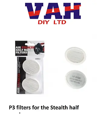 Trend STEALTH/1 Air Stealth Mask P3 Replacement Filter Twin Pack • £12.39