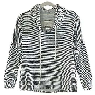 O'Neill Stripe French Terry Pullover Sweatshirt Hoodie Draw String Size Medium • $20