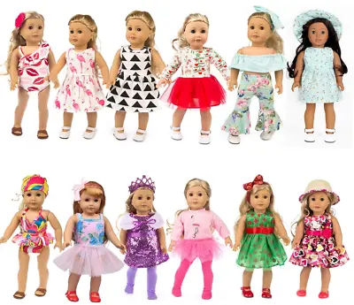 Fairy Wings 18inch Doll Clothes And Accessories Set Fashionable Mix & Match • $22.90