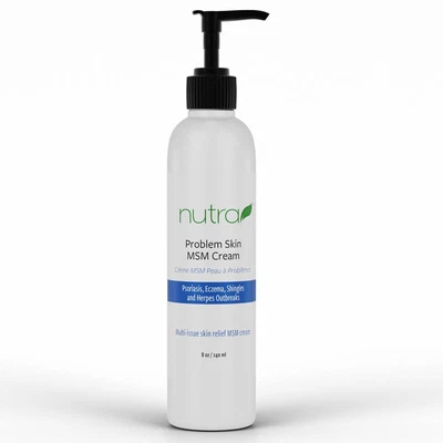 $120.97 • Buy Nutra Health Problem Skin MSM Cream 8 Oz Pump