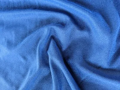 Light Weight Blue Speaker Fabric / Cloth / Cabinets - Various Sizes Traditional • £0.99