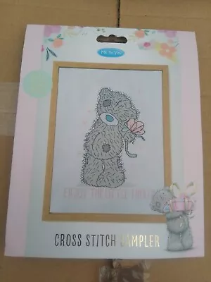 Lovely Teddy Quality Cross Stitch Kit - Enjoy The Little Things Great Crafting • £5.99