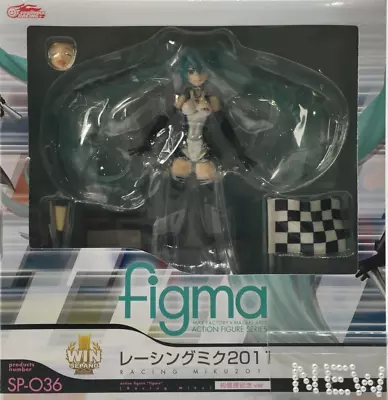 Racing Miku Hatsune 2011 Figma SP-036 Vocaloid Figure Max Factory From Japan • $84.99