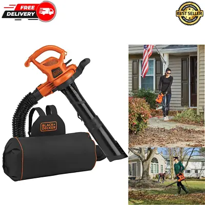 3 In 1 Blower Mulcher Vacuum With Leaf Pro Collection System Vac Collector • $159.99