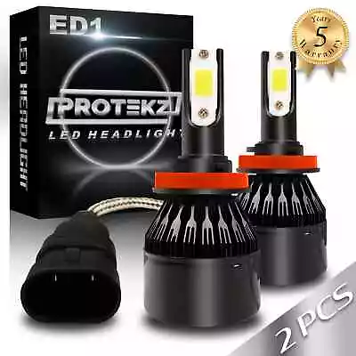 LED Headlight Protekz Kit High 9005 6000K CREE For 2011-2013 Dodge DURANGO • $30.63