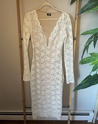 Va Va Voom White Lace Dress Size XS • $45