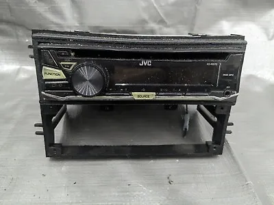 JVC KD-R370 CD AM/FM AUX Car Stereo Audio Receiver 1-DIN Miata Harness 94NAPZ • $49.95