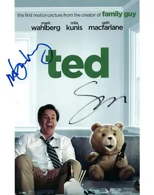 Seth MacFarlane Mark Wahlberg Signed 8x10 Photo Picture Autographed NICE + COA • $61.92