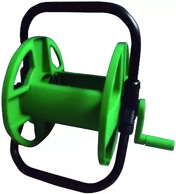 30m Portable Garden Water Pipe Free Standing Wall Mountable Hose Reel Holder • £12.97