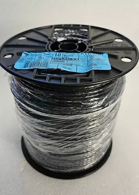 New Encore Wire Copper 10 AWG Stranded 50ft  Black THHN THWN-2 • $135