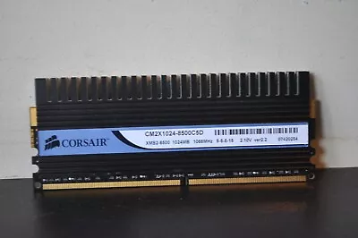 Corsair Dominator Cm2 X 1024-8500c5d 1gb Memory • £6.50