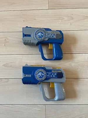 Jurassic World Dinosaur Watch Laser Tag Gun Game - VGC • £12