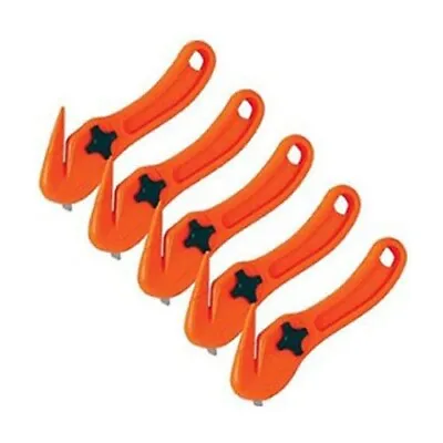 5 X  Safety Film Slitter Box Tape Opener Strap Cutter 868802 • £4.44