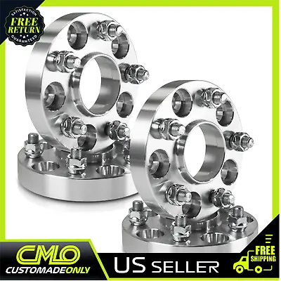 4pc 25mm Wheel Adapters 5x112 To 5x120 (Hub To Wheel) With 66.6 Bore 12x1.5 Lugs • $107.90
